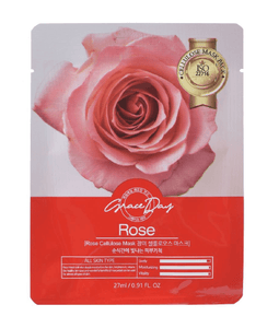 GRACE DAY Traditional Oriental Mask Sheet - Rose 27ml