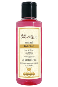 KHADI ORGANIQUE Rose & Honey Body Wash