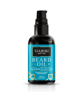 HABIBI Saffron & Leather Beard Oil 2.0 fl oz