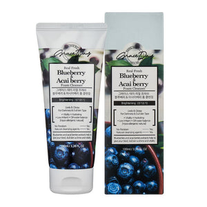 GRACE DAY Real Fresh Blueberry & Acai Berry Foam Cleanser 100ml